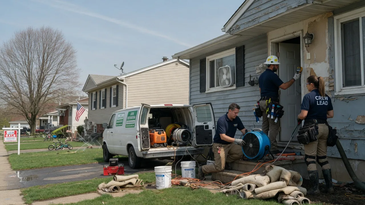 Flood Cleanup in Oberon, ND near me